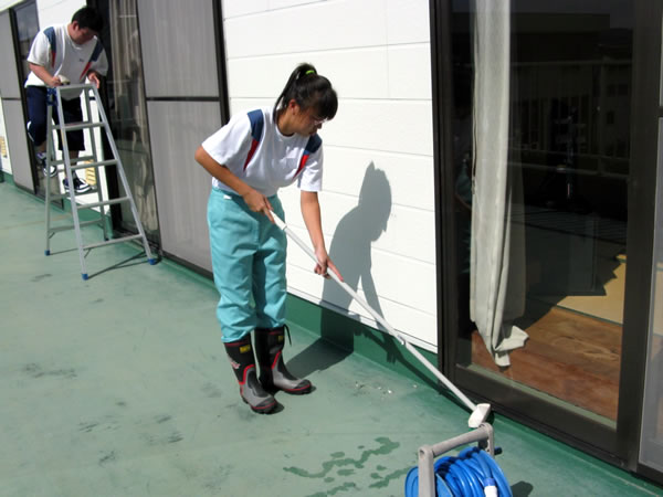 今年度のヨシケイ福井での清掃作業を振り返って（高等部清掃班）