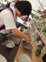 越前陶芸祭り、高等部・窯業班05