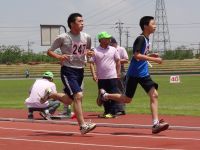 高等部、精鋭１０名のファインプレー!　福井県障害者スポーツ大会01