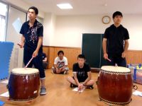 ひの寮太鼓の練習01